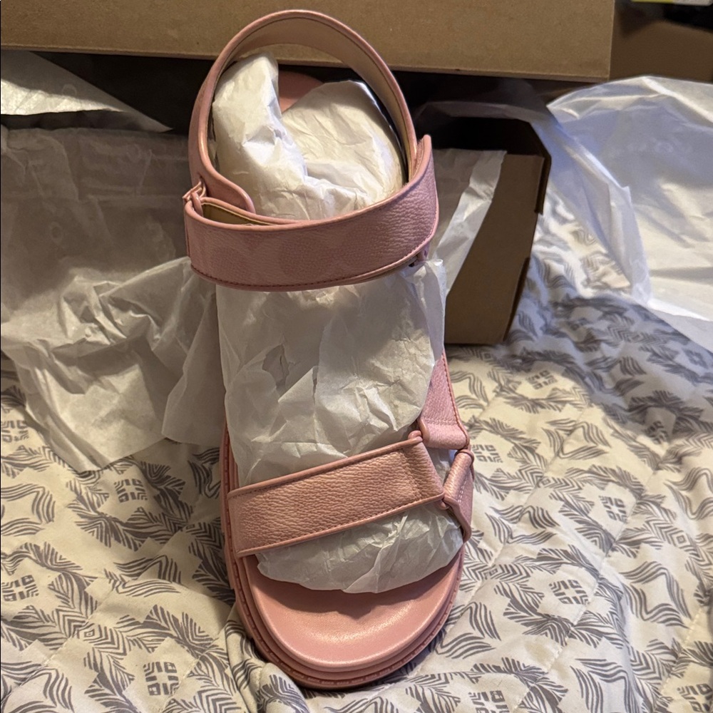 Pink Coach Sig Sport Women's Sandals